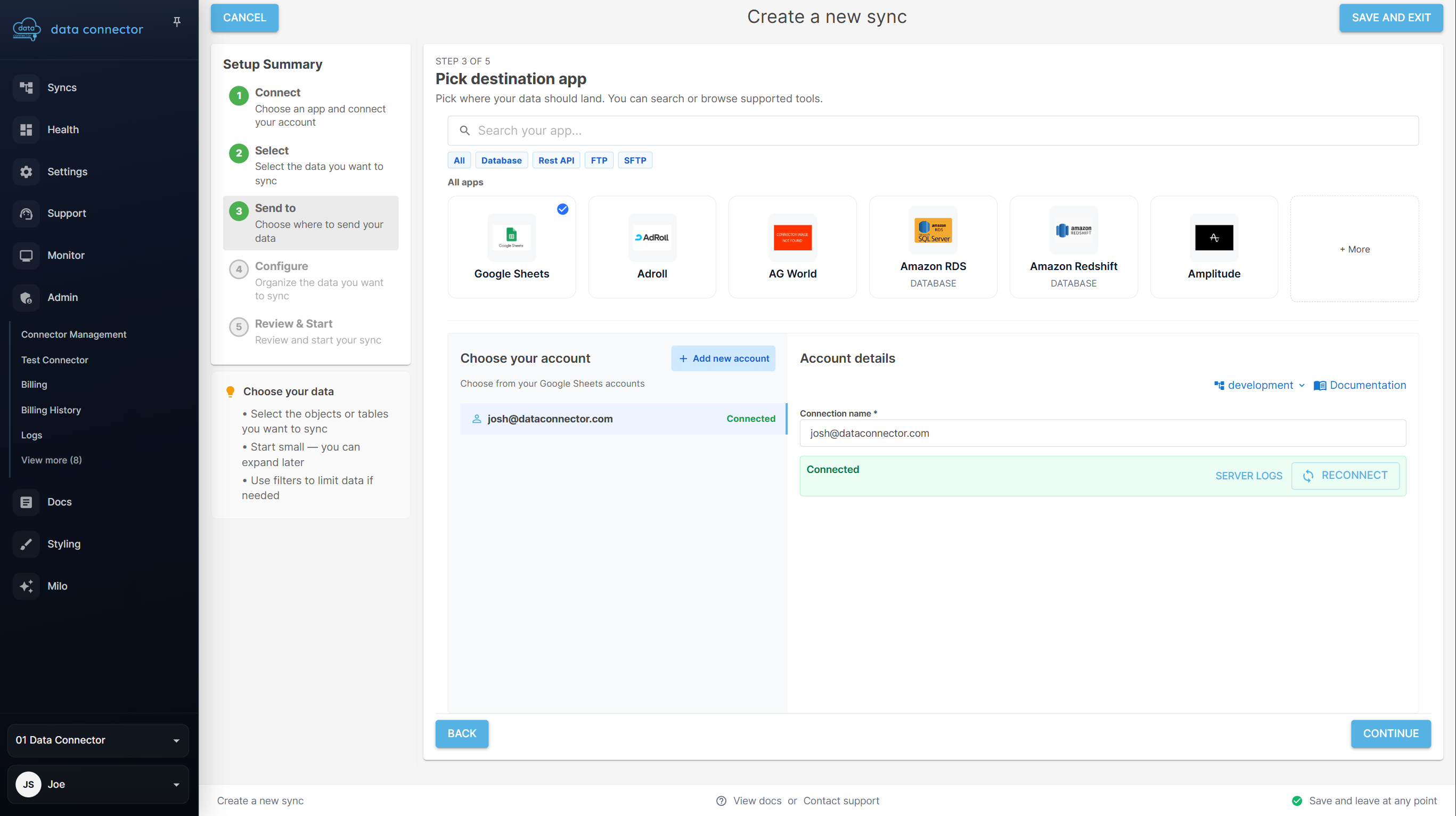 Data Connector — Automate Work Between Your Business Tools